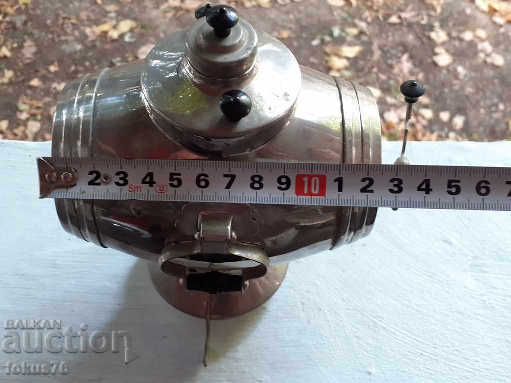 FIND - RUSSIAN SAMOVAR BURENCE JIGULE BRASS NICKEL BAKELIT - 7