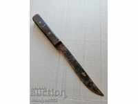 Стар касапски нож каракулак, овчарско острие