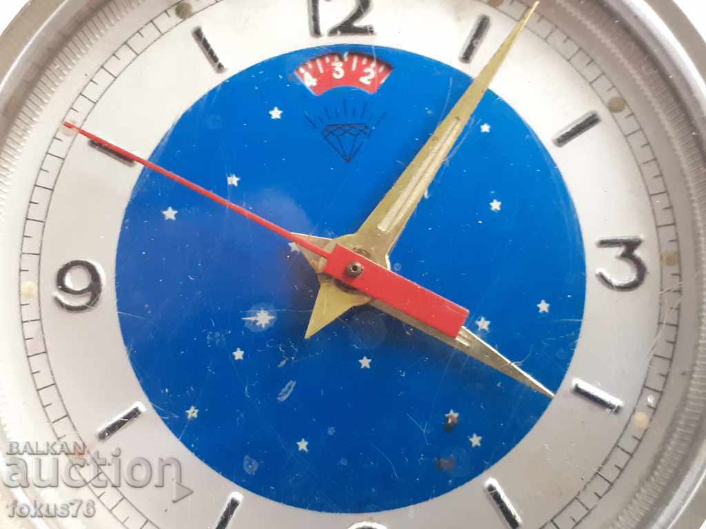 VINTAGE - CHINESE ALARM CLOCK WORKS AND RINGES - 7 VINTAGE - CHINESE ALARM CLOCK WORKS AND RINGES - 7