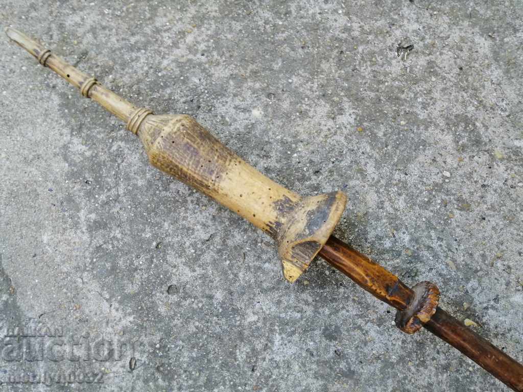 Old carved hurka primitive wooden - 5 Old carved hurka primitive wooden - 5