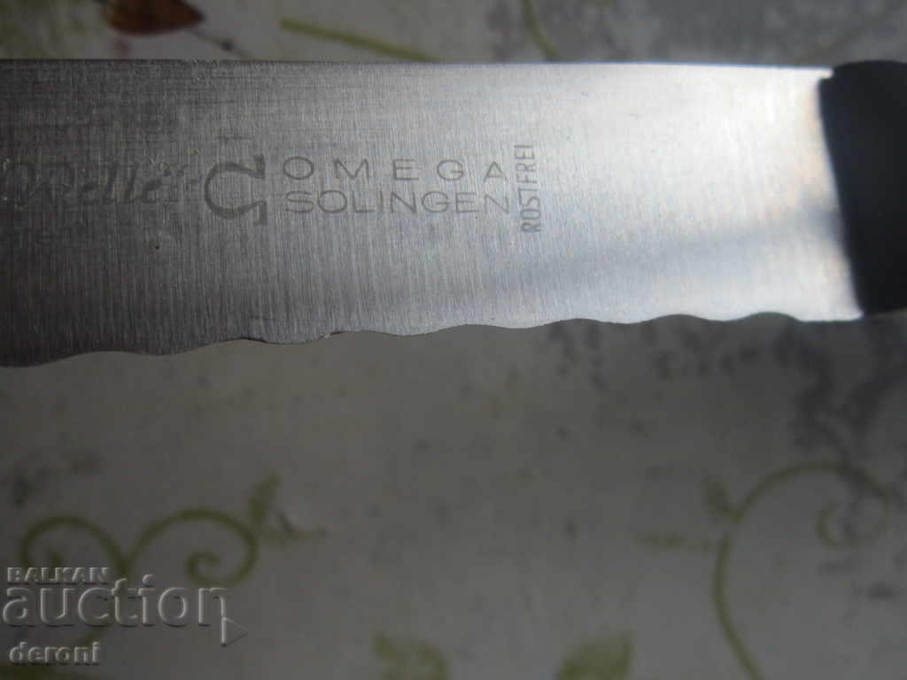 Auction Great knife Omega Solingen Auction Great knife Omega Solingen