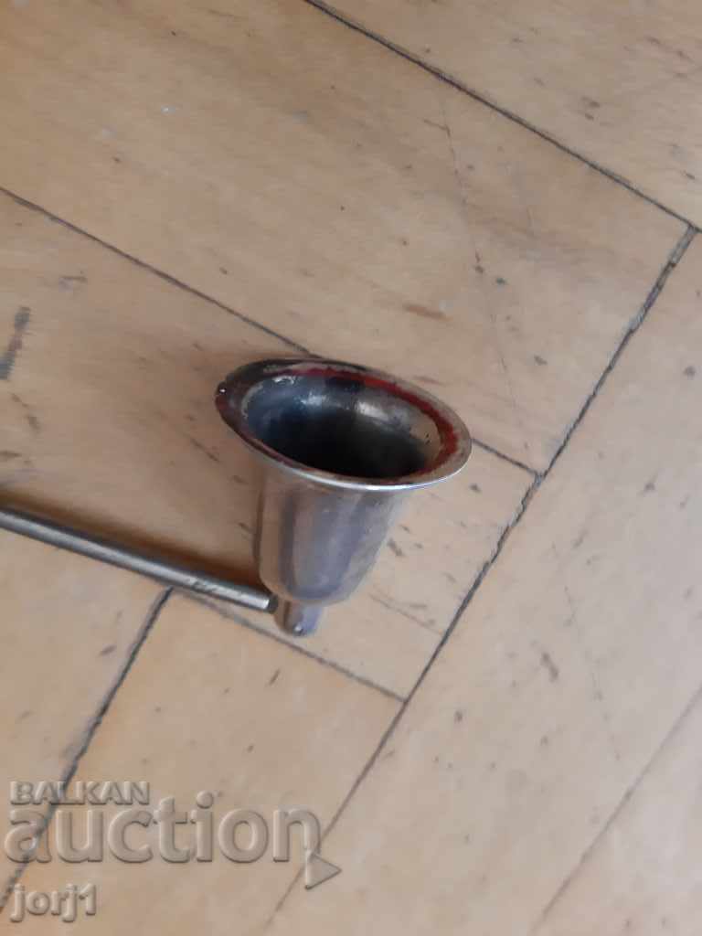 silver-plated candle extinguisher with price 25.00 BGN | € 12.78