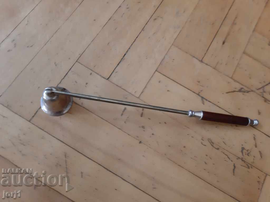 Delivery of silver-plated candle extinguisher