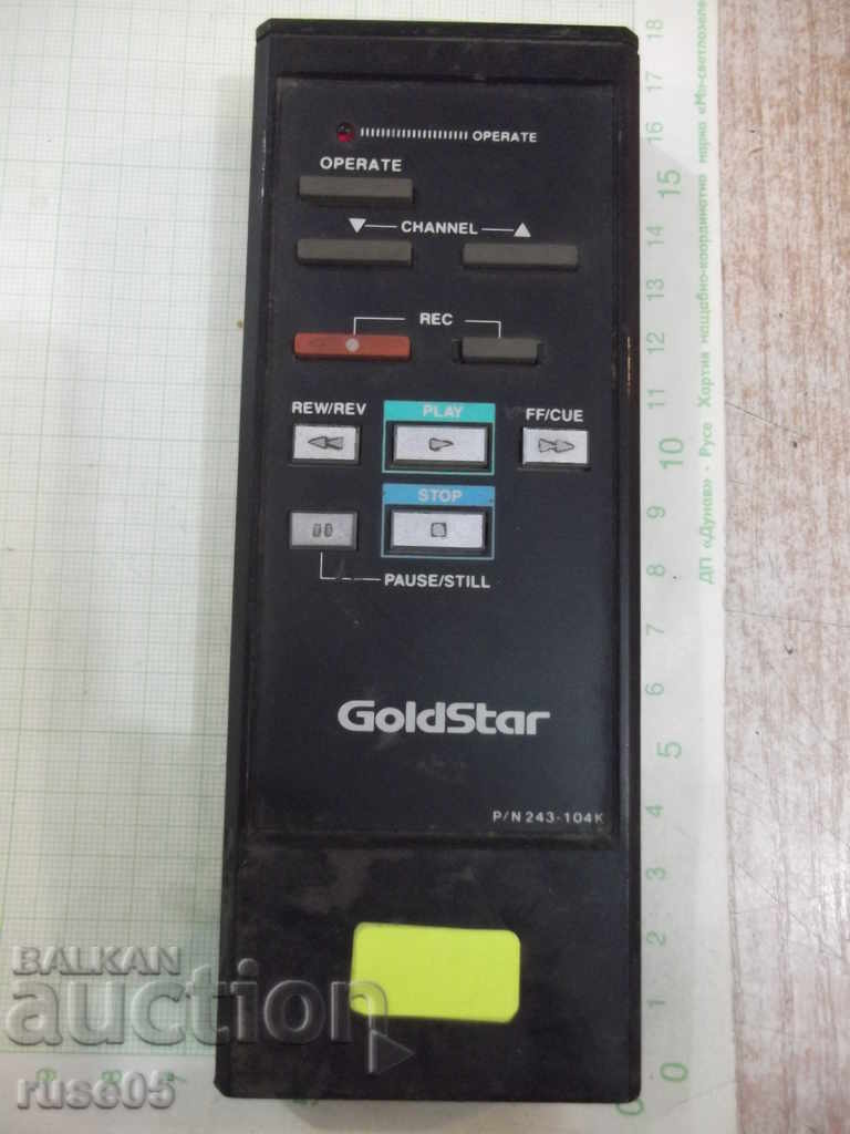 Remote "Goldstar" working