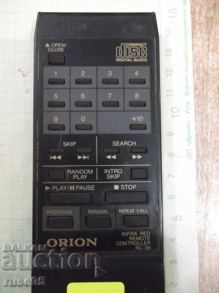 Remote "ORION" working with price 5.00 BGN | € 2.56 Remote "ORION" working with price 5.00 BGN | € 2.56