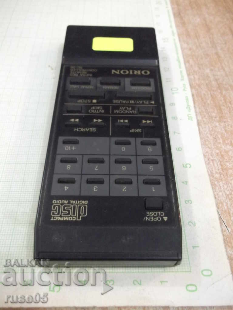 Delivery of Remote "ORION" working Delivery of Remote "ORION" working