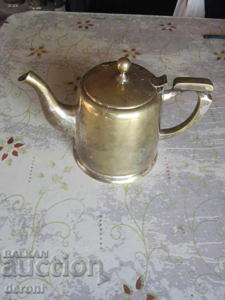 Antique bronze teapot jug 2 with price 40.00 BGN | € 20.45 Antique bronze teapot jug 2 with price 40.00 BGN | € 20.45