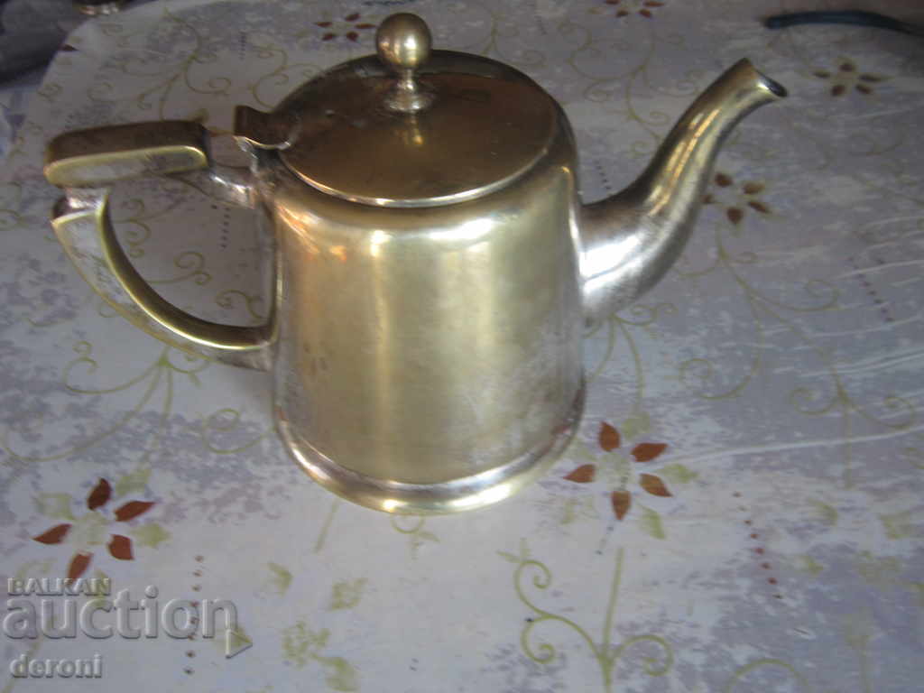 Antique bronze teapot jug 2 - 7 Antique bronze teapot jug 2 - 7