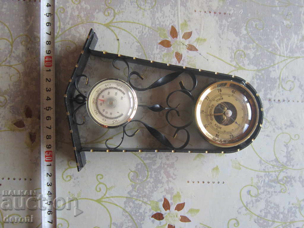 Great barometer thermometer with price 30.00 BGN | € 15.34 Great barometer thermometer with price 30.00 BGN | € 15.34