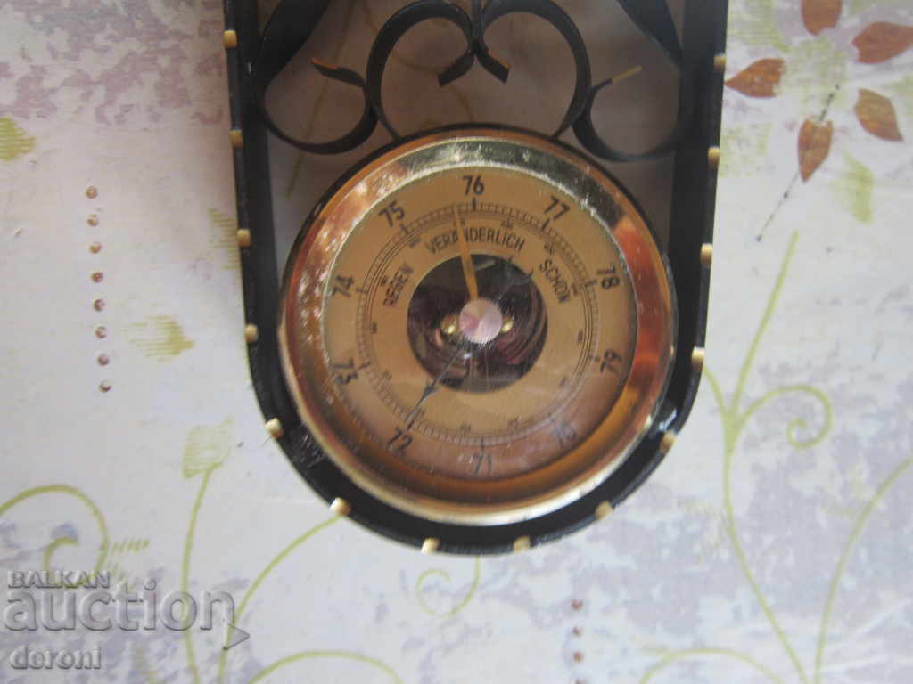 Auction Great barometer thermometer Auction Great barometer thermometer
