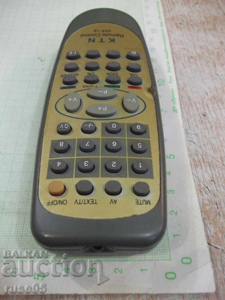 Delivery of Remote "KTN" working Delivery of Remote "KTN" working