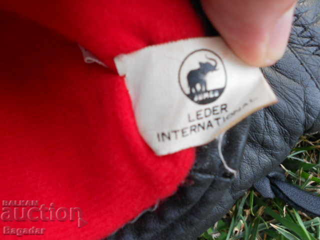 Mănuși din piele pentru motociclete - 6