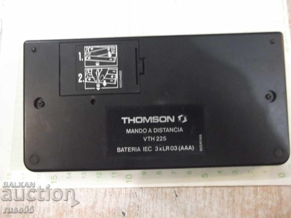 Delivery of Remote "THOMSON" working