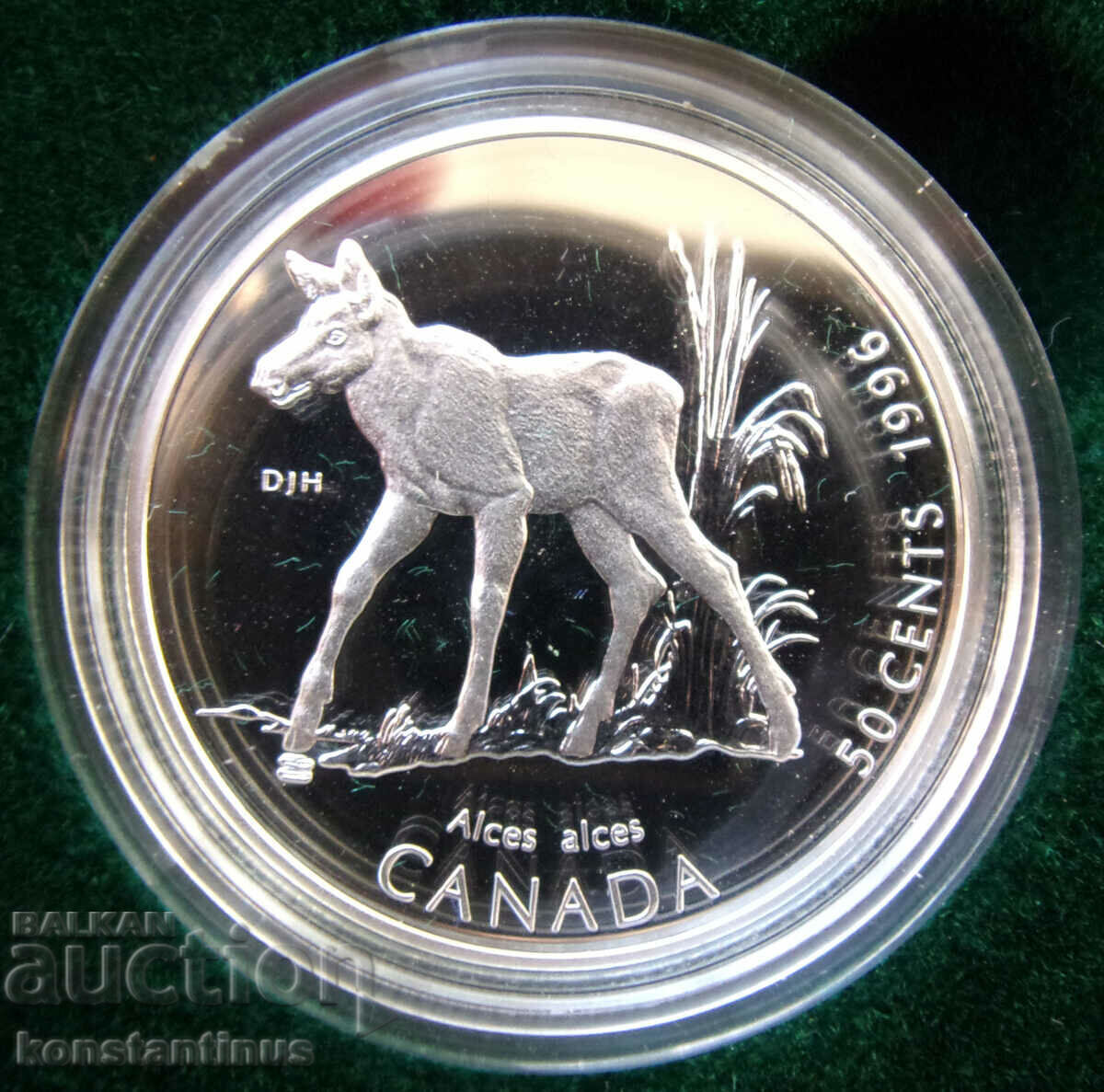 Canada Silver Set Natura 1996 PROOF UNC Rare cu preț € 125.27 | 245.01 BGN