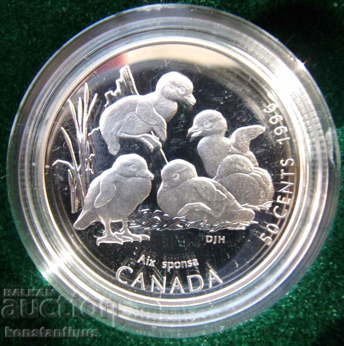 Licitație Canada Silver Set Natura 1996 PROOF UNC Rare
