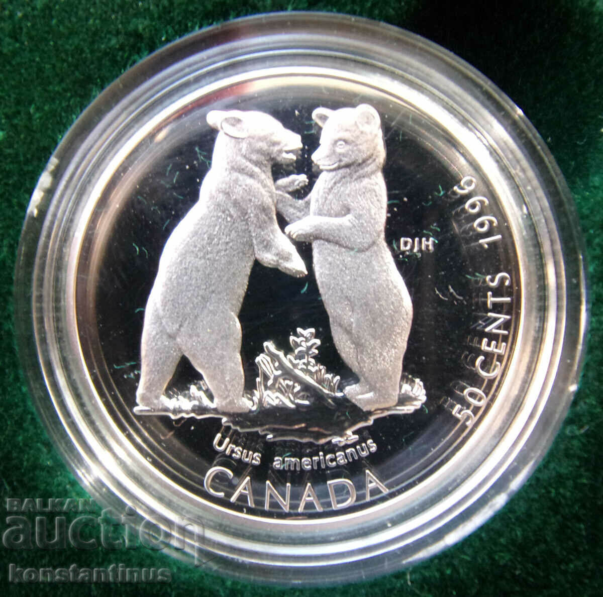 Livrarea Canada Silver Set Natura 1996 PROOF UNC Rare