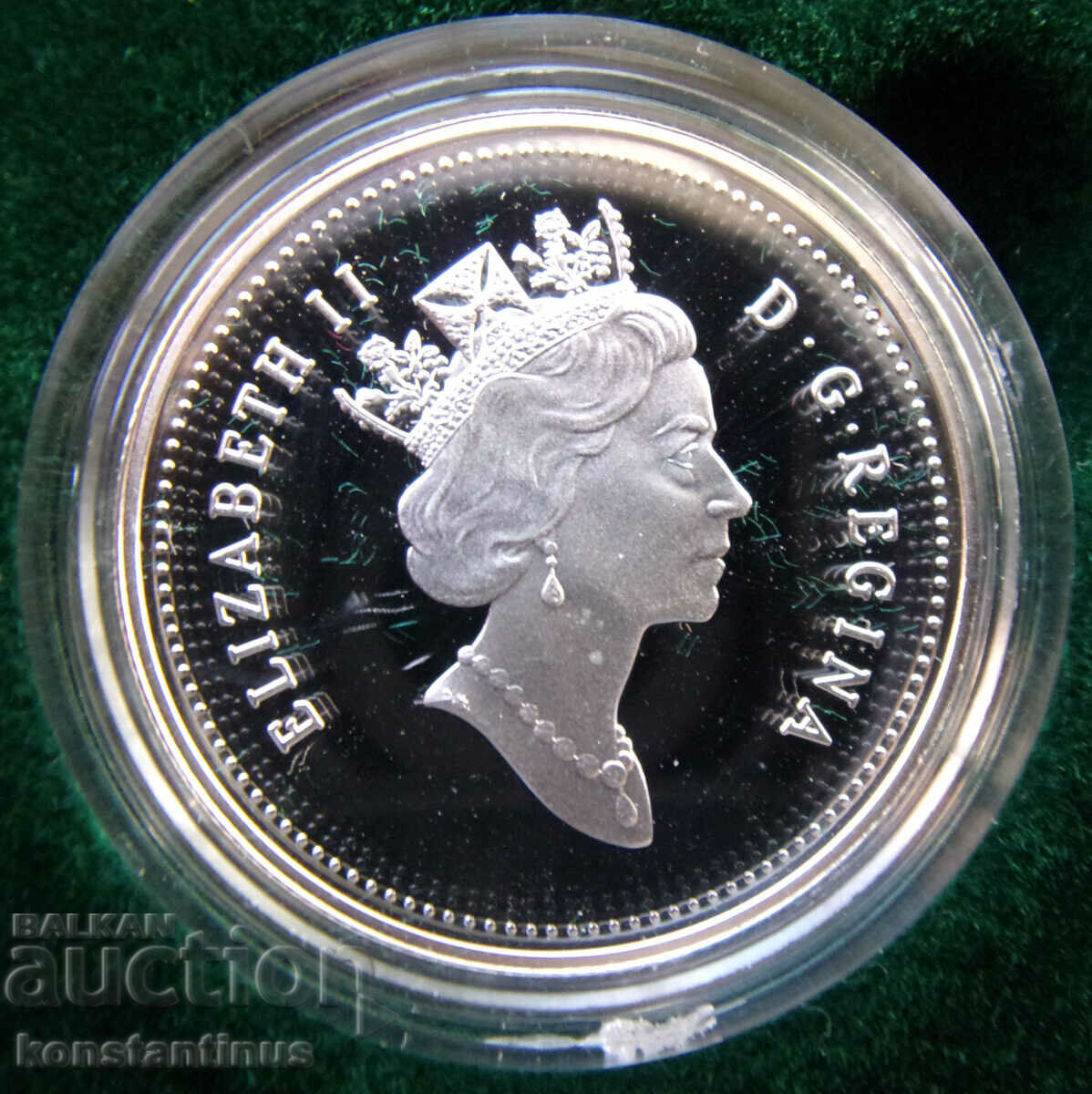 Canada Silver Set Natura 1996 PROOF UNC Rare - 6