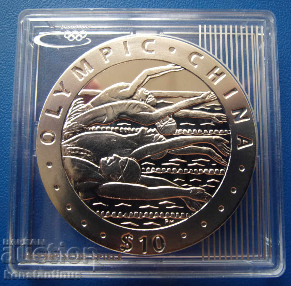 Virgin Islands $ 10 2008 PROOF UNC Rare