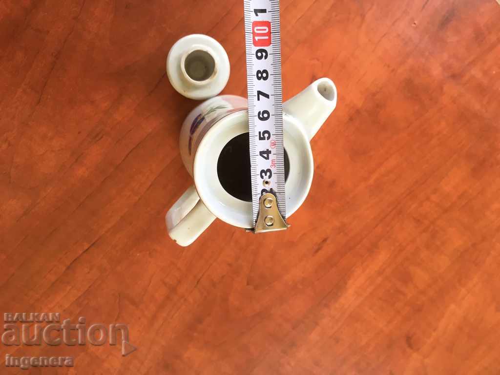 KETTLE POT KETTLE PORCELAIN BULGARIA - 7 KETTLE POT KETTLE PORCELAIN BULGARIA - 7