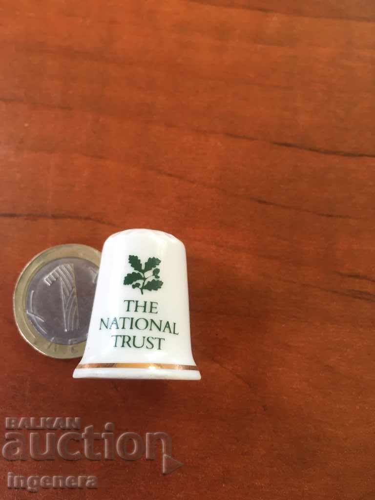 Thimble porcelain with price 5.00 BGN | € 2.56 Thimble porcelain with price 5.00 BGN | € 2.56