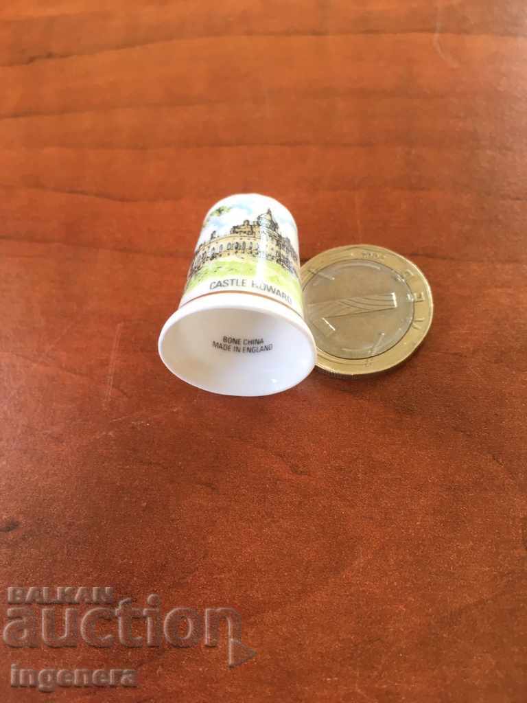 Thimble porcelain with price 5.00 BGN | € 2.56 Thimble porcelain with price 5.00 BGN | € 2.56