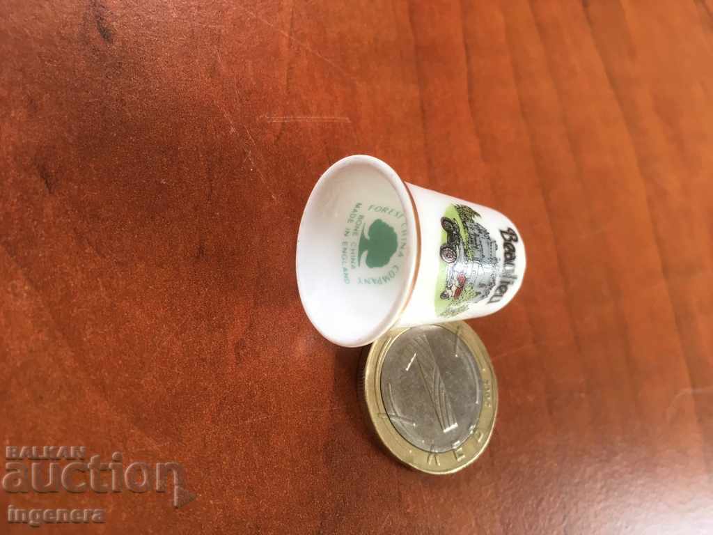 Thimble porcelain with price 5.00 BGN | € 2.56 Thimble porcelain with price 5.00 BGN | € 2.56
