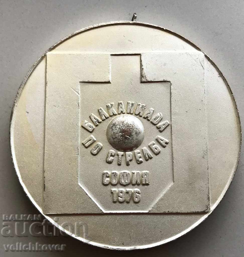 28761 Bulgaria silver medal Balkaniada shooting 1976 Sofia