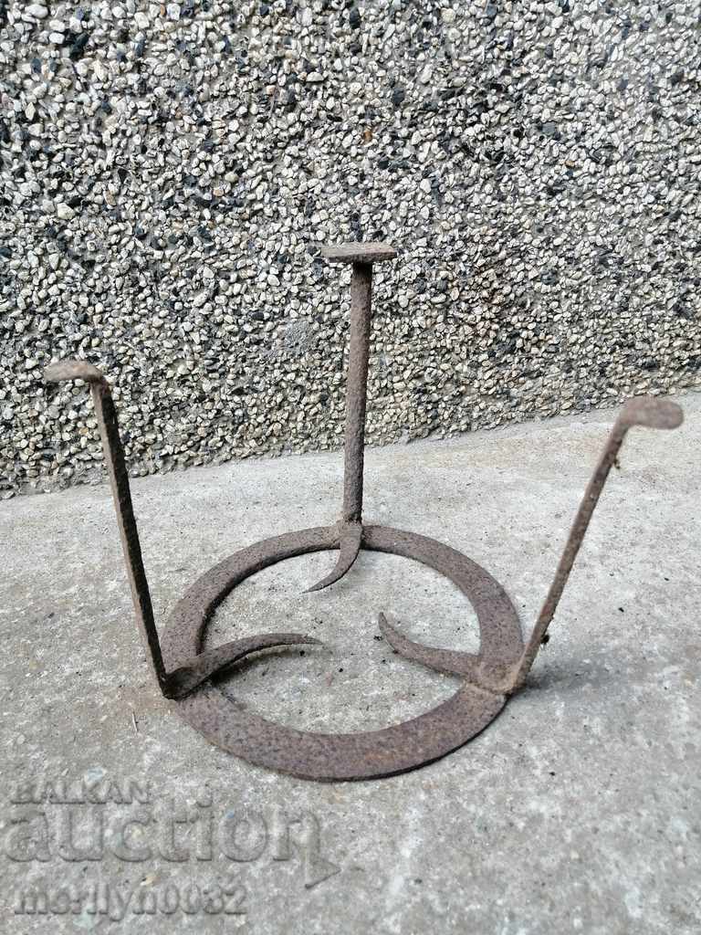 An old forged sage, fireplace, grill, wrought iron wrought iron with price 36.00 BGN | € 18.41