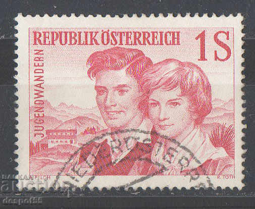 1960. Austria. Youth tourism.