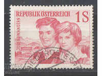 1960. Austria. Youth tourism.