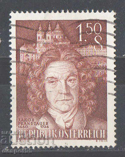 1960. Австрия. Jakob Prandtauer, австрийски архитект.