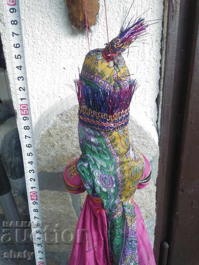 Auction  Old Indian Theater Doll.