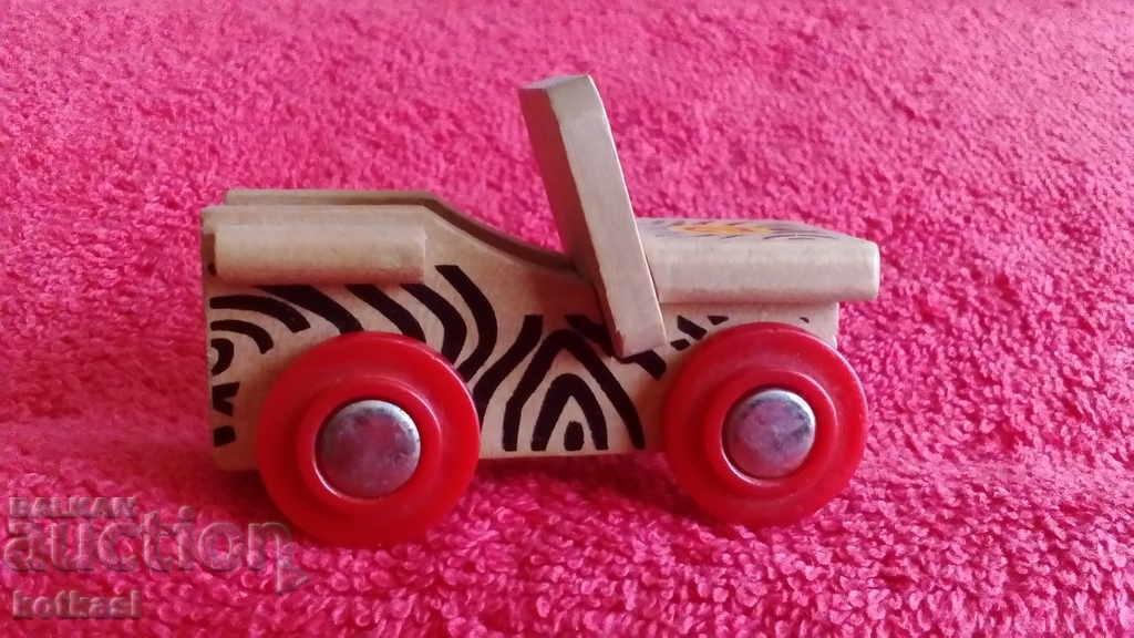 Παράδοση Παλιό ξύλινο μοντέλο παιχνιδιών