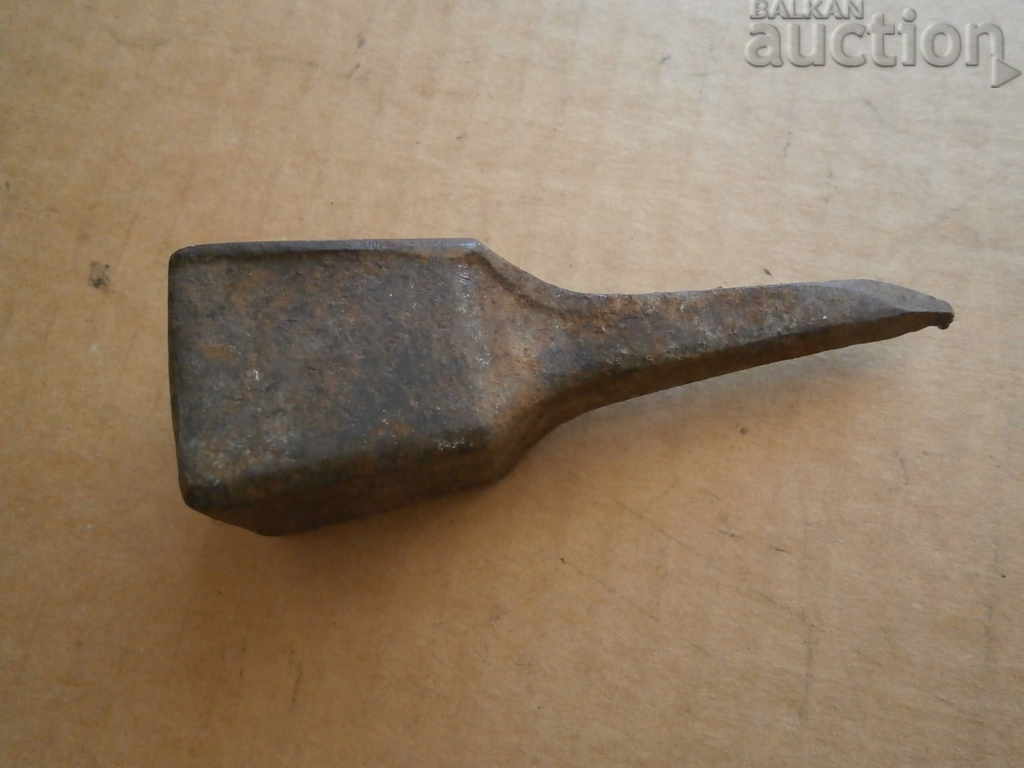 an ancient primitive anvil - 5