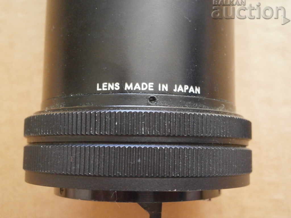 Delivery of retro lens for MADE IN JAPAN camera