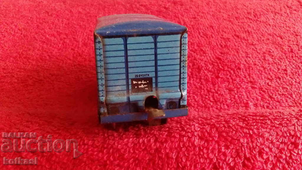 Auction Old tin metal toy Train Wagon Auction Old tin metal toy Train Wagon