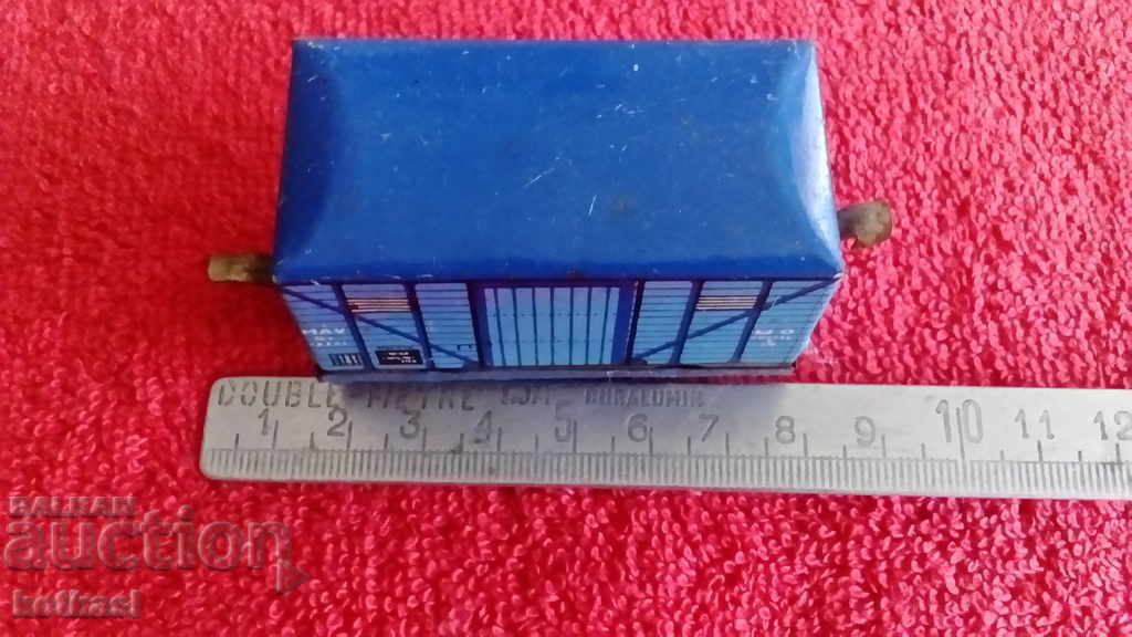 Old tin metal toy Train Wagon Old tin metal toy Train Wagon