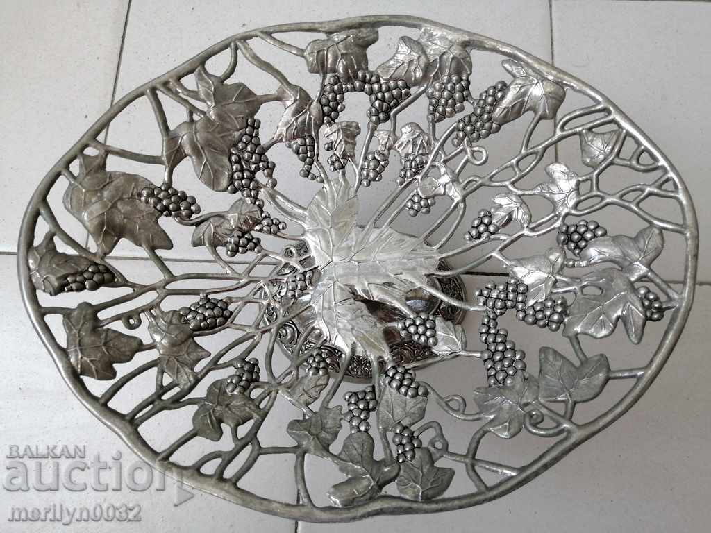 Antique fruit bowl in Art Deco style, household item with price 58.00 BGN | € 29.65