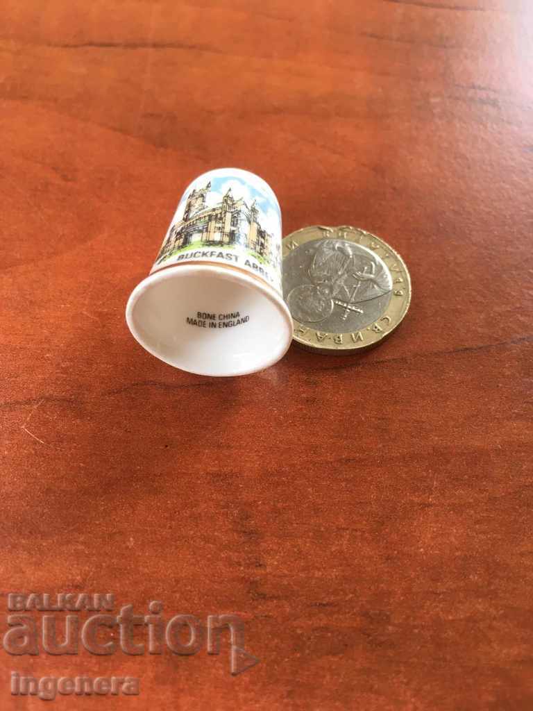 Thimble porcelain with price 5.00 BGN | € 2.56 Thimble porcelain with price 5.00 BGN | € 2.56