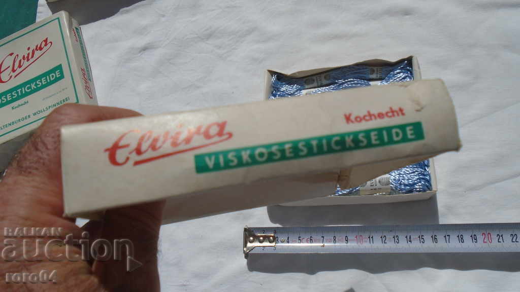 GERMAN THREADS - ELVIRA - 15 PIECES - 5 GERMAN THREADS - ELVIRA - 15 PIECES - 5