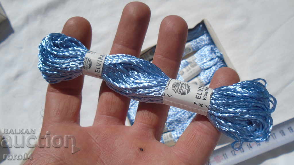 GERMAN THREADS - ELVIRA - 15 PIECES - 6 GERMAN THREADS - ELVIRA - 15 PIECES - 6