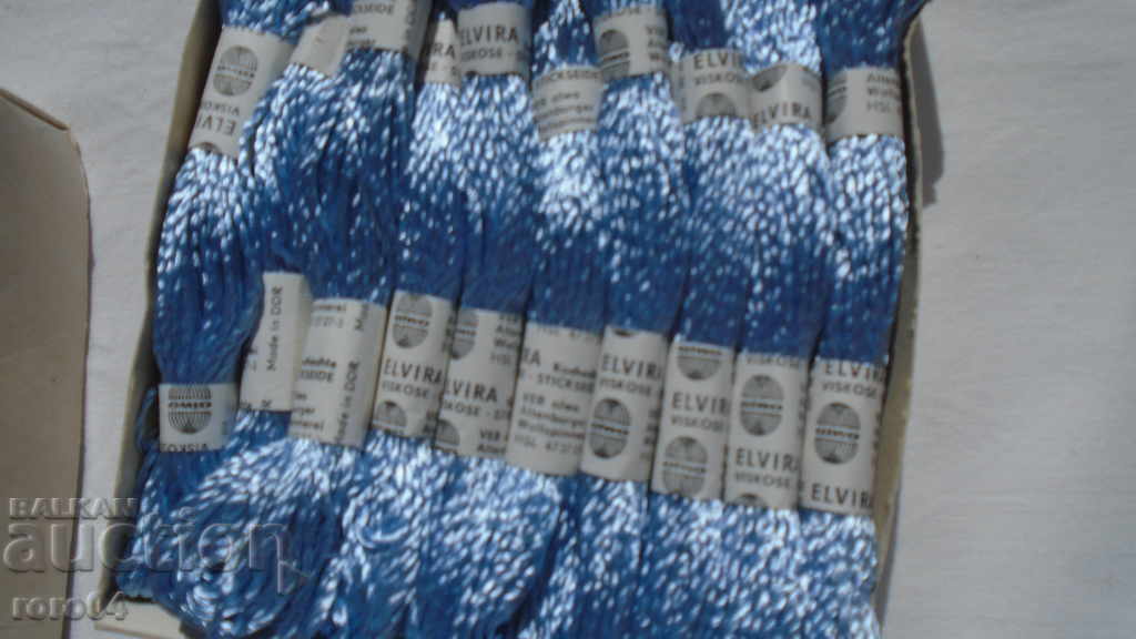 Auction GERMAN THREADS - ELVIRA - 20 PIECES Auction GERMAN THREADS - ELVIRA - 20 PIECES