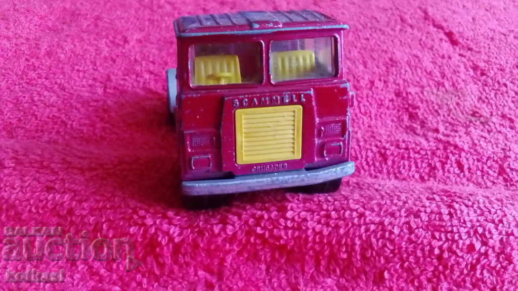 Auction Old Solid Metal Model Truck Matchbox LESNEY ENGLAND1973 Auction Old Solid Metal Model Truck Matchbox LESNEY ENGLAND1973