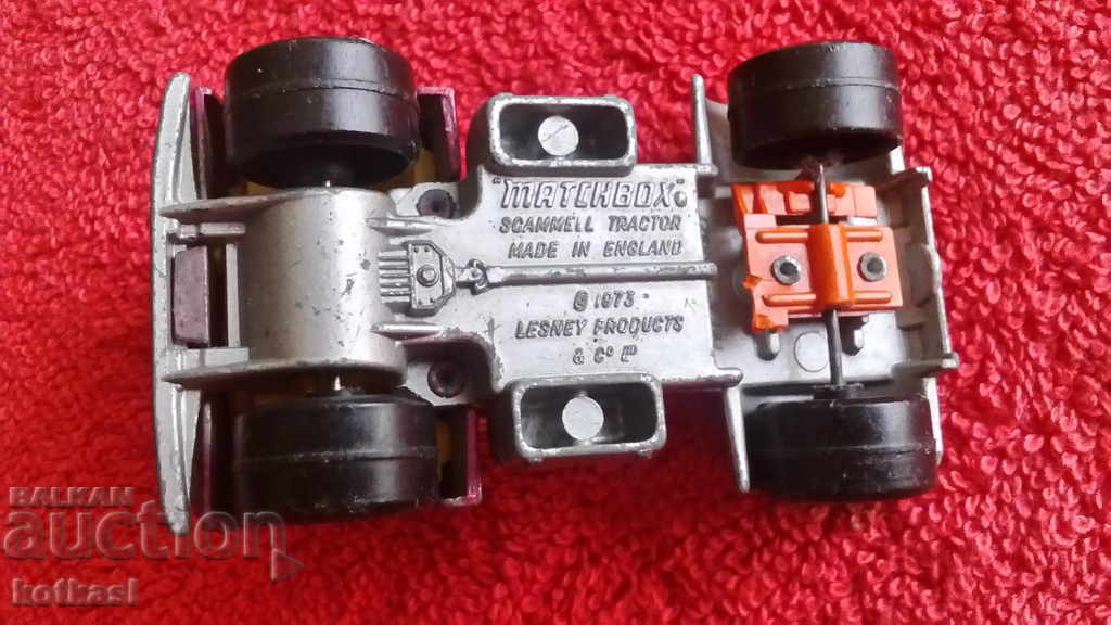 Old Solid Metal Model Truck Matchbox LESNEY ENGLAND1973 - 6 Old Solid Metal Model Truck Matchbox LESNEY ENGLAND1973 - 6
