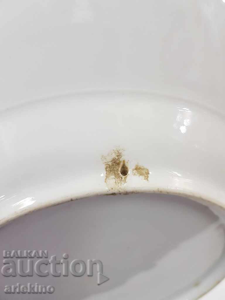 Rare porcelain Bulgarian princely plate with the Temple at Shipka - 7 Rare porcelain Bulgarian princely plate with the Temple at Shipka - 7