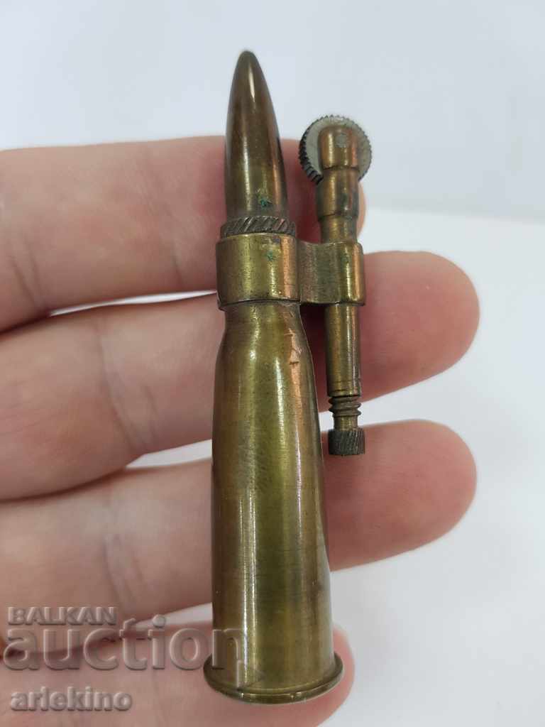 Glonț de brichetă militar de colecție secolul XX