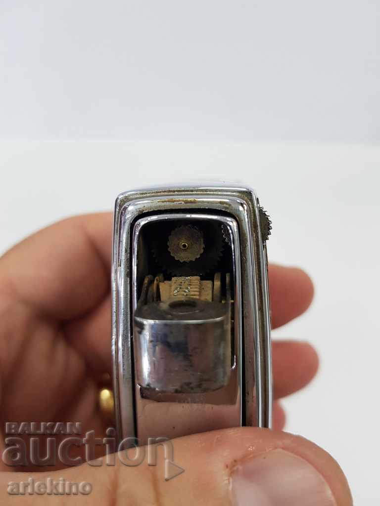 Old collectible FISHER BUTANE table lighter - 6