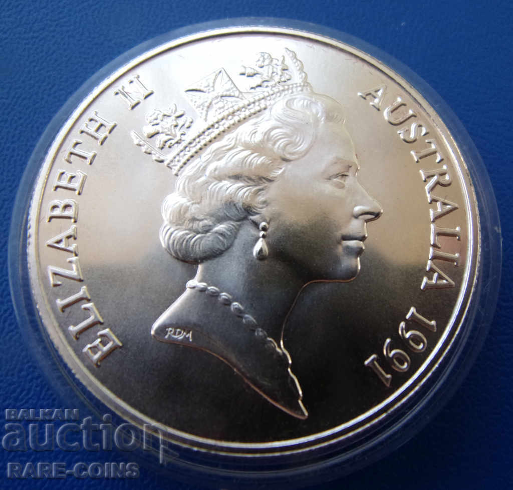 Tasmania 10 Dollars 1991 UNC PROOF Silver Rare Original με τιμή € 66.47 | 130.00 BGN