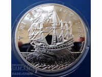 Turcia 50.000 de lire 1995 PROOF UNC Silver Rare Original