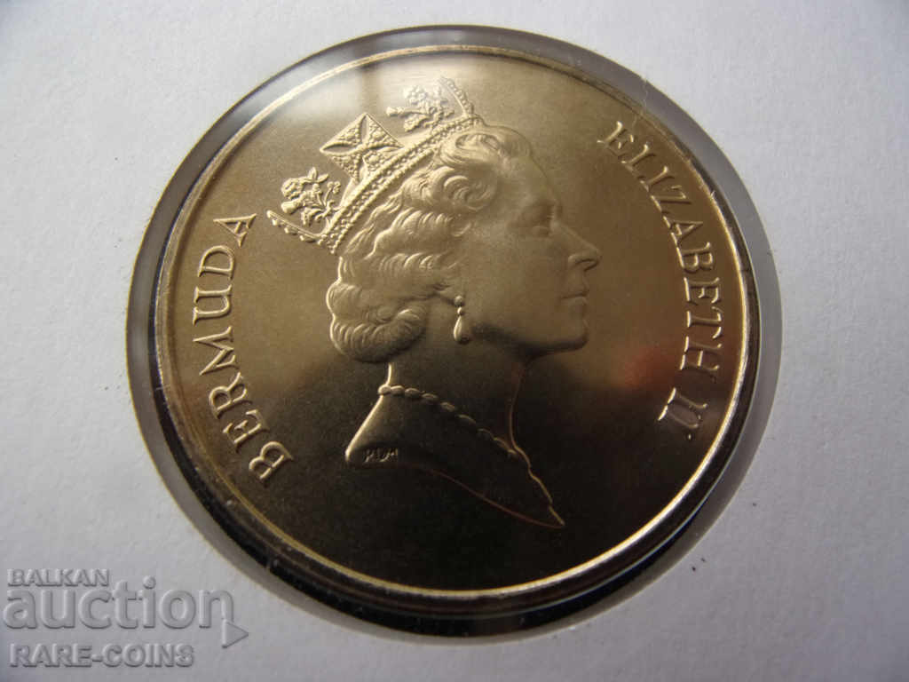 Δημοπρασία Βερμούδες 1 Dollar Numisbrief 1986 UNC Σπάνιο πρωτότυπο Δημοπρασία Βερμούδες 1 Dollar Numisbrief 1986 UNC Σπάνιο πρωτότυπο